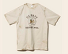 【Flea-T】US Navy Hand Distressed Vintage Tshirt White 手工舊化美國海軍復古圖Tee