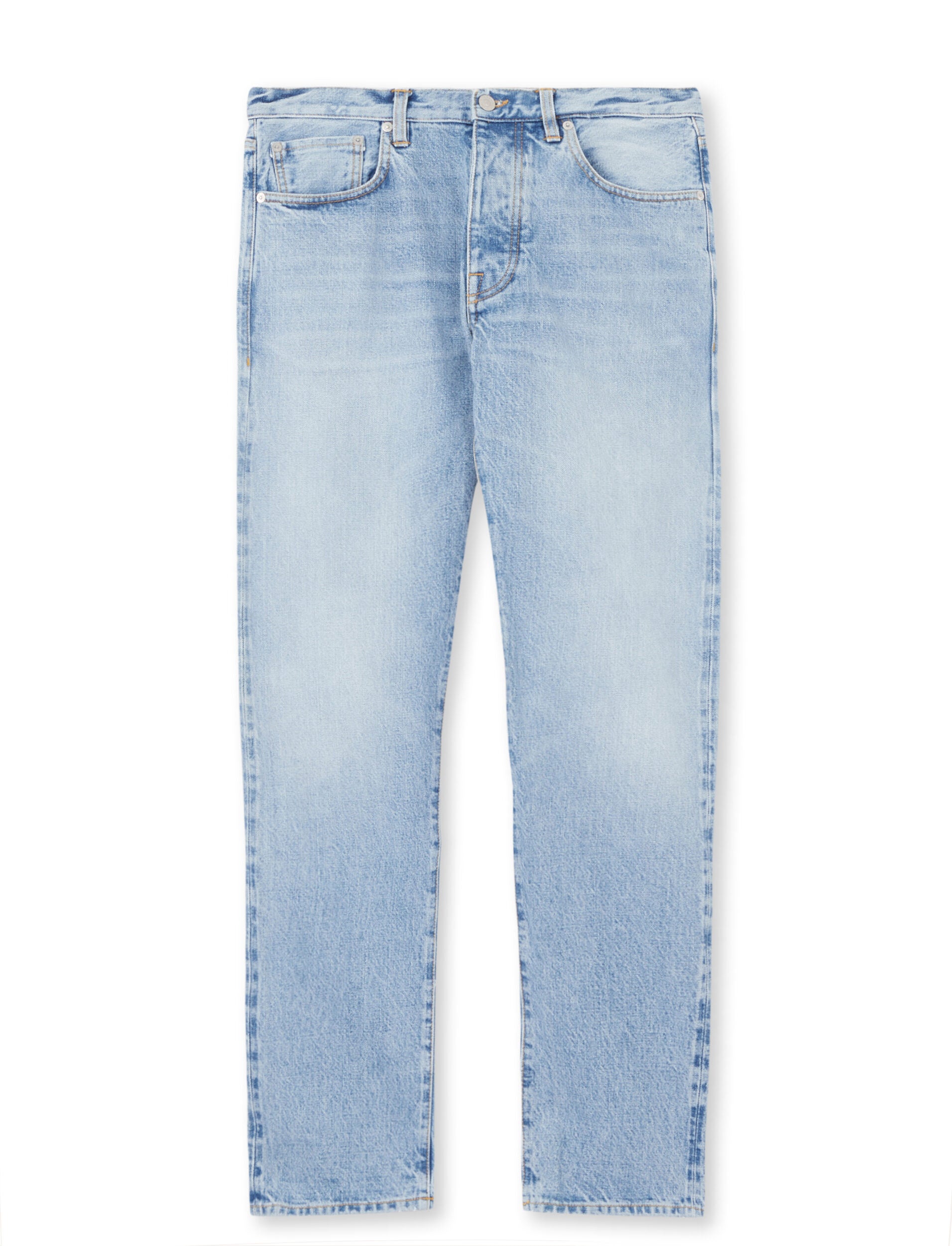 Fortela John Off White Denim Five Pocket Jeans