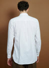 【Hansen Garments】HENRIK CASUAL CLASSIC SHIRT WHITE 流體斜紋襯衫經典白