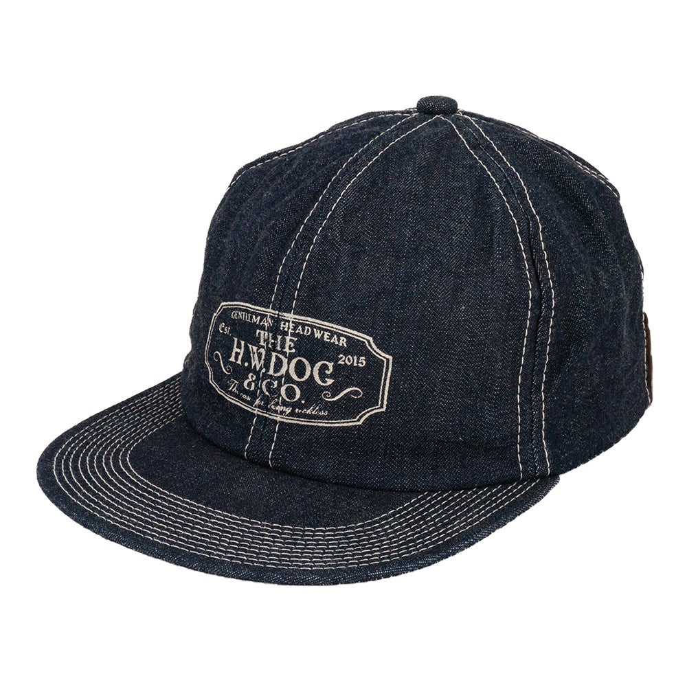 H.W.Dog&Co.】D-00004D Trucker Cap-D／卡車司機帽70s丹寧布– Blue 