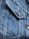 【TANUKI】KJKT3 "Kaze" 13oz Type III Selvedge Denim Jacket 13oz／復古鋼鐵藍色 三代丹寧外套