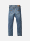 【Nudie Jeans】Lean Dean Blue Hope 13oz 中藍刷色修身錐形牛仔褲