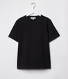 【Merz b. Schwanen】2M15C Sturdy Jersey T-shirt Deep Black