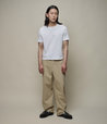 【Merz b. Schwanen】2M15C Sturdy Jersey T-shirt White 經典重磅有機棉素T白色