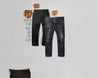 【Nudie Jeans】Steady Eddie II Dry Black Selvage 頂級日本黑布邊錐型牛仔褲