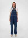 Astrid Barrel Leg Dungarees - Mid Blue Wash – Beyond Nine