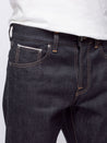 【Nudie Jeans】Steady Eddie II Dry Ace Selvage 14.2oz 限量王牌布邊復刻粉紅赤耳高腰修身錐型褲