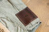 【ONI DENIM】246-Moku Mixed Gray Denim 11oz Neat Straight Jeans 