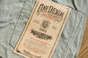 【ONI DENIM】622-Moku Mixed Gray Denim 11oz Relaxed Tapered Jeans 