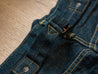 【ONI DENIM】295-ISHIKAWADAI 15oz Cinch Back Loose Straight Jeans