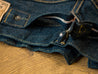 【ONI DENIM】295-ISHIKAWADAI 15oz Cinch Back Loose Straight Jeans