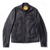 【Shangri-La Heritage】“Café Racer” J-100 Black Aniline Leather Jacket 荔枝皮騎士皮衣