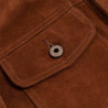 【Shangri-La Heritage】“Terracotta” Terra di Siena Suede Jacket 60年代赭石色麂皮夾克