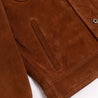 【Shangri-La Heritage】“Terracotta” Terra di Siena Suede Jacket 60年代赭石色麂皮夾克