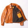 【Shangri-La Heritage】“Varenne” Olmo Badalassi® Leather Jacket 巴達拉西橙橘色頂級皮衣