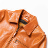 【Shangri-La Heritage】“Varenne” Olmo Badalassi® Leather Jacket 巴達拉西橙橘色頂級皮衣