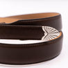 【Shangri-La Heritage】“Wild Star” Western Belt Brown 咖啡色義大利西部皮帶