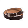 【Shangri-La Heritage】“Wild Star” Western Belt Brown 咖啡色義大利西部皮帶