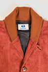 【TANUKI】Sazanami Corduroy Jacket Mud Dyed Brown TNK501SZA