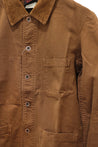 【Vetra】French Workwear Jacket 1G#5V Brown Canvas 