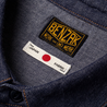 【Benzak Denim Developers】日本單寧左斜紋布襯衫 6.5oz. BWS-02 UTILITY SHIRT LHT selvedge denim