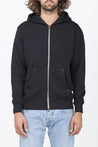 【Benzak Denim Developers】BS-04 Zip Hoodie Black / Grey 