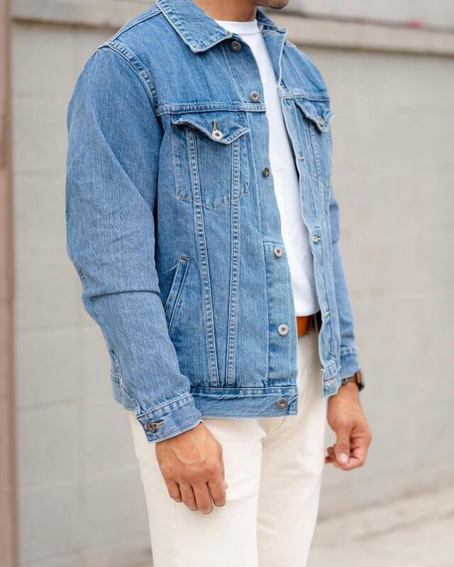 3sixteen】Stone Washed Type-3 Denim Jacket – Blue Beach Denim