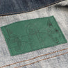 【Naked and Famous】Pickle Rick "Solenya" Selvedge with Chenille Embroidery / 21聯名瑞克&莫蒂 黃瓜瑞克 牛仔外套