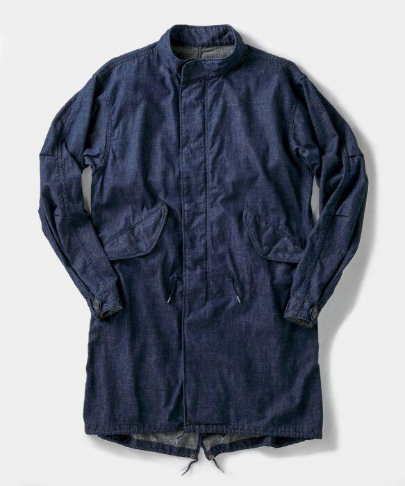 【Japan Blue Jeans】M-65 Denim Mods Coat Indigo