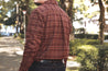 【Naked and Famous】Easy Shirt - Heavy Vintage Flannel - Red／重磅 日本雜色撚紗 復古法蘭絨襯衫