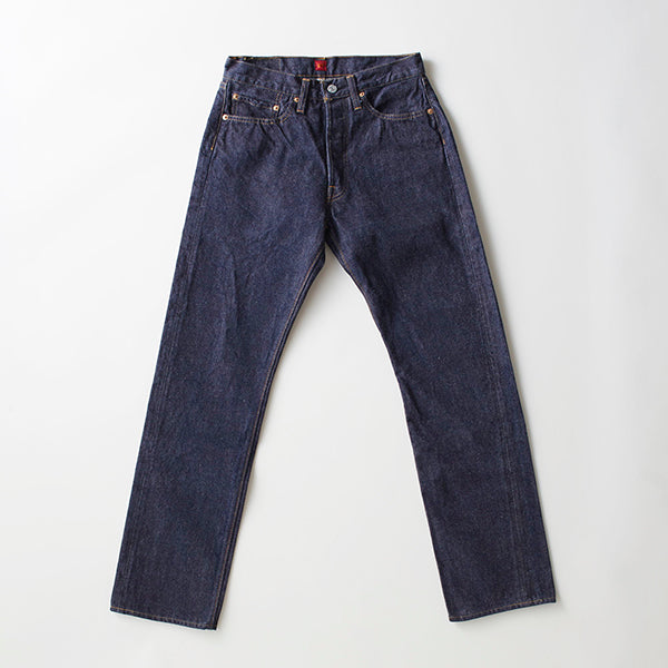 RESOLUTE】Model 710 One Washed 60s Slim Straight Jeans – Blue 