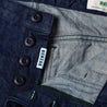 【Benzak Denim Developers】BP-05 SERVICE PANTS natural indigo eco denim 11.5oz／義大利有機棉 修身直筒工作褲