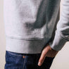 【Benzak Denim Developers】厚磅圓領 拉克蘭運動上衣 黑色 灰色／BS-09 Crew Neck Sweat