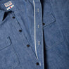 【Benzak Denim Developers】復古日本布工裝襯衫 6.5oz BWS-01 Vintage Blue Work Shirt