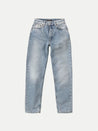 【Nudie Jeans】Breezy Britt Blue Desert / 女版高腰寬錐形褲