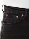 【Nudie Jeans】Hightop Tilde Black Coal 女版高腰彈力緊身牛仔褲