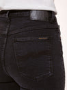 【Nudie Jeans】Hightop Tilde Black Coal 女版高腰彈力緊身牛仔褲