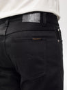 【Nudie Jeans】Steady Eddie II Dry Everblack 11.2oz 高腰修身錐形不褪黑牛仔褲