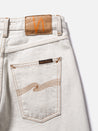 【Nudie Jeans】Breezy Britt Clay White / 女版高腰寬錐形褲