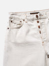 【Nudie Jeans】Breezy Britt Clay White / 女版高腰寬錐形褲