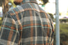 【Naked and Famous】Easy Shirt - Heavy Vintage Flannel - Blue/Rust／重磅 日本雜色撚紗 復古法蘭絨襯衫