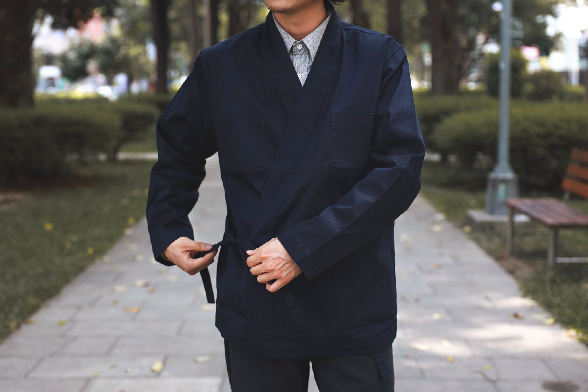 【Universal Works】Kyoto Work Jacket In Navy Twill